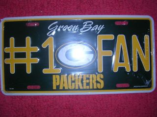 Green Bay Packers  #1 Fan License Plate