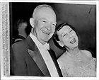1969 President Eisenhower and his wife, Mamie Inaugural ball Press 