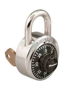 Master Lock Series 1525 Combination Padlock Stainless Steel Key 