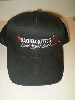 NEW Bachelorette  Last Night Out  Cap With Devil Horns Party 