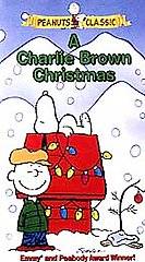 Charlie Brown Christmas VHS, 1999, Clamshell Case