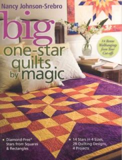 Big One Star Quilts by Magic Diamond Free Stars from Squares and 