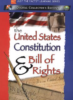 Just the Facts United States Constitution Bill of Rights 2 Pack DVD 