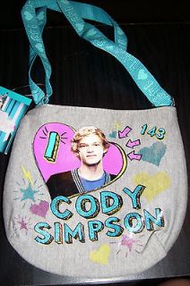 Cody Simpson Shoulder Bag Purse Messenger Style NWT SEE PHOTO