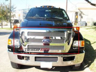 Billet Grille Insert 04   08 Ford F 650 F 750 Front Grill Aluminum 