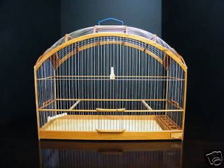 Wooden Birdcage, Hand Crafted Cedar Wood Bird Cage, Lg