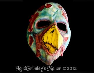 NEW 2012 Mack Kaw Bird Halloween Mask Prop Horror Tom Devlin Monster