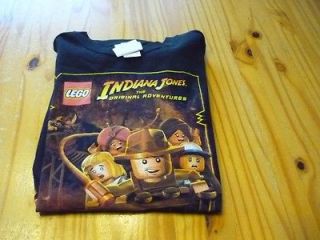 Lego Indiana Jones 100% cotton short sleeve t shirt size adult L Large