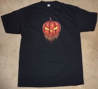 2012 PEARL JAM TEN CLUB HALLOWEEN T SHIRT LIMITED EDITION SIZE LARGE 