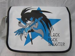 Black Rock Shooter Anime Star Logo Shoulder Messenger Bag