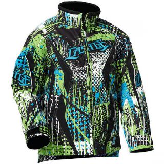 CASTLE X Racing Youth Boys 2013 Switch Dude Snowmobile Jacket **FREE 