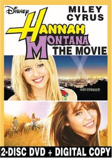 Hannah Montana The Movie DVD, 2009, 2 Disc Set, with DisneyFile 
