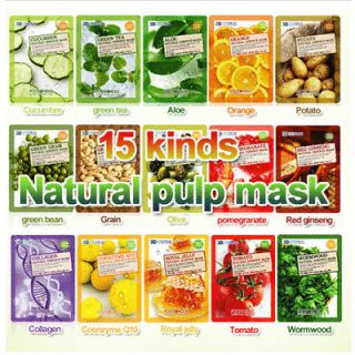 Food a Holic＊Natural Essence Mask 16 kinds 7pcs