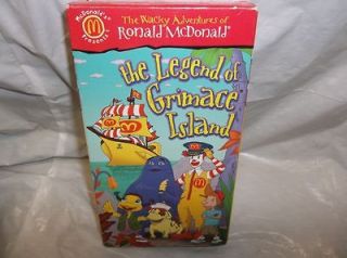   THE LEGEND OF GRIMACE ISLAND VHS Video tape   Watch Movie clip