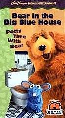   BEAR IN THE BIG BLUE HOUSE Potty Time With Bear VHS Video Tape