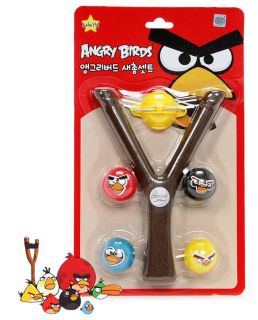 Angry Birds Authentic Catapult Slingshot Set Game Toy w/Red Black Blue 