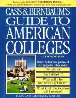 Cass and Birnbaums Guide to American Colleges 1996, Paperback