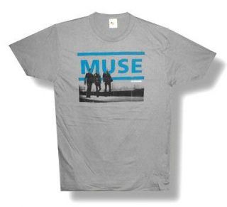 MUSE   RESISTANCE TOUR 2010 CHARLOTTESVILLE GREY T SHIRT   NEW ADULT 