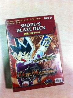 Duel Masters Japanese DMC 01 Shobus Blaze 40card Sealed Deck RARE