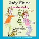 CD Friend or Fiend by Judy Blume UNABRIDGED