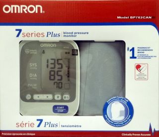   BP762 7 Series Plus Upper Arm Blood Pressure Monitor with 2 User Mode