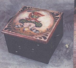 Tee Box Toad Painting Pattern Packet by Bobbie Takashima1998