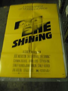   SHINING 14X36 ORIGINAL ROLLED MOVIE POSTER 1980 STANLEY KUBRICK INSERT