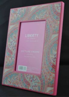 Liberty of London Target Pink Paisley Picture Frame 5x7