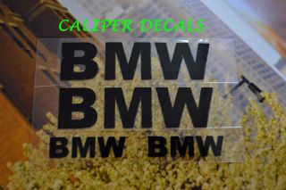 BMW Brake Caliper Decals Sticker 3 SERIES M3 E30 E36 E39 E46 E90 E92 