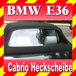 BMW E36 Convertible Cabriolet Hood Rear Window Zipper Top New Quality 
