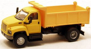 Boley #3009 88 GMC Topkick 2 axle Dump Truck Yellow 1/87