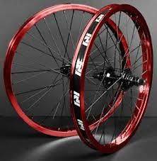 red bmx wheels in BMX Bike Parts