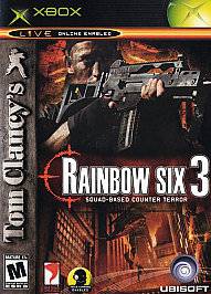   Rainbow Six 3 Missions Online Co op Video Game Xbox Complete MINT
