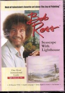 Bob Ross SEASCAPE WITH LIGHTHOUSE   1Hr DVD