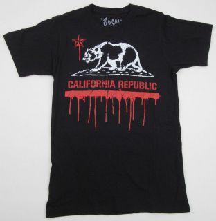 CALIFORNIA REPUBLIC T shirt So Cal Tee CALI Grafitti Art Urban 