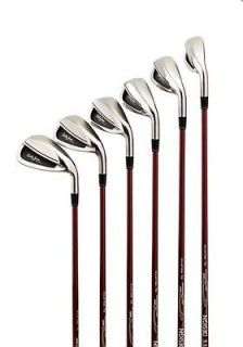 Bobby Jones Golf Irons 7 thru PW Stiff Flex Graphite Shafts by Ortiz 