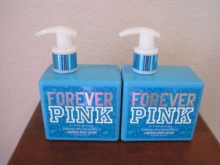   SECRET FOREVER PINK SPARKLING APPLE & WATER LILY BODY LOTION X2