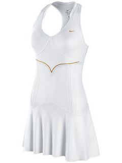NWT Nike Sharpova 2011 Wimbledon Ace Lawn White Tennis Dress S $125