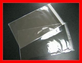 300 6x9 Clear Resealable Poly / Cellophane / BOPP Bags Sleeve 6 x 9