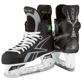 New Rbk 9k pump hockey skates junior size 3 D boys jr shoe size 4.5