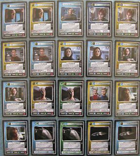 Star Trek CCG The Borg Dual Affiliation Rare & Ultra Rare Cards [Part 