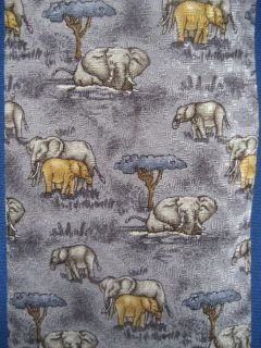 Gray Elephants Jimmy V Jim Valvano Silk Neck Tie Made USA Stonehenge 