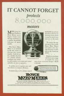 1926 Boyce Moto Meter Ad   Universal Model Featured