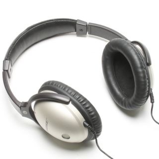 Bose Quiet Comfort 1 Headband Headphones   Silver Black