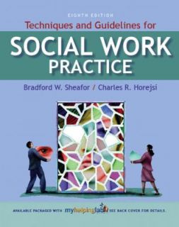 Techniques and Guidelines for Social Work Practice by Bradford W 