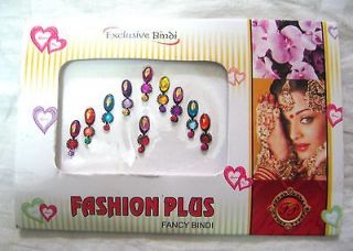   Bindis Dots Tattoos Belly Dance Forehead Body Make Up Sports #0B4XB