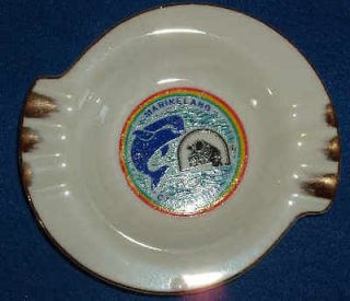   ASHTRAY 20TH CENTURY FOX MARINELAND CALIF WHALE ASHTRAY VINTAGE