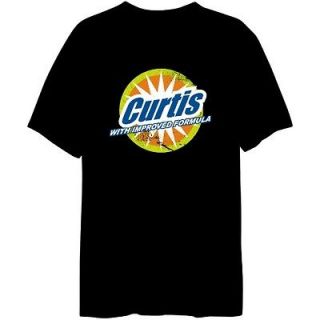 Curtis With Improved Formula Male Names T Shirt Black