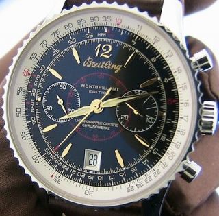 BREITLING NAVITIMER LIMITED MONTBRILLANT Chronograph S/S Mens Watch 