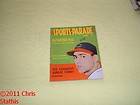    Parade Baseball Magazine Lou Boudreau Cleveland Indians VOL. 1 #1